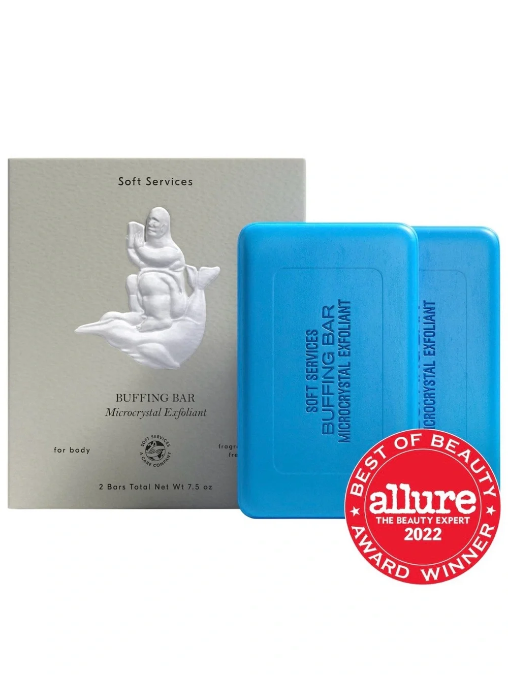 Soft Services Buffing Bar Microcrystal Exfoliant for body